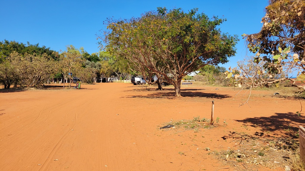 The rustic Barn Hill Station showing the unpowered section