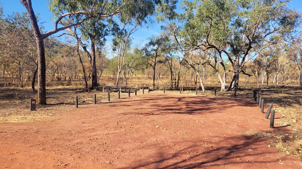 One of the camp sites at Butterfly Falls.