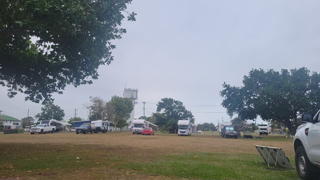 A photo showing the character and layout of the Forrest Beach RV Site