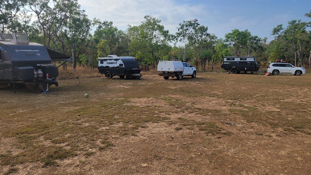 Caravans at Litchfield Bush Sites