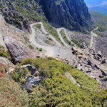 Located on a lap of Tasmania is Jacobs Ladder